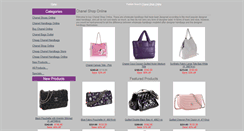 Desktop Screenshot of chanel-shop-online.weebly.com