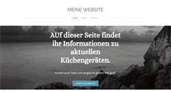 Desktop Screenshot of kuechentests.weebly.com