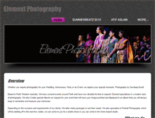 Tablet Screenshot of element-photography.weebly.com