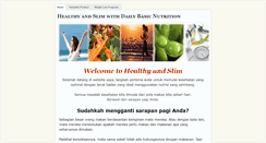 Desktop Screenshot of healthyslim.weebly.com
