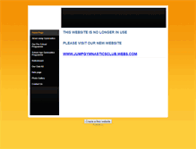 Tablet Screenshot of jumpgymnasticsclub.weebly.com