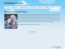 Tablet Screenshot of dreamlandfarms.weebly.com
