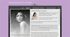 Desktop Screenshot of cheapperfumesforwomen.weebly.com