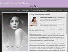 Tablet Screenshot of cheapperfumesforwomen.weebly.com