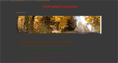Desktop Screenshot of jovialnaturalconnection.weebly.com