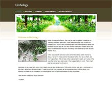 Tablet Screenshot of holherbology.weebly.com