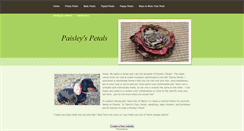 Desktop Screenshot of paisleyspetals.weebly.com
