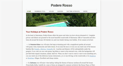 Desktop Screenshot of podererosso.weebly.com