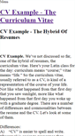 Mobile Screenshot of cv-example.weebly.com