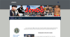 Desktop Screenshot of jendomartialarts.weebly.com