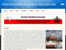 Tablet Screenshot of polishstudentsocietycolumbia.weebly.com