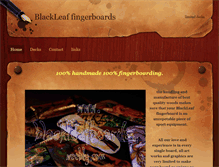 Tablet Screenshot of blackleafboards.weebly.com