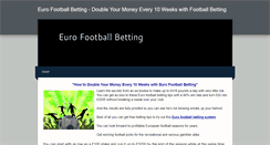 Desktop Screenshot of eurofootballbetting.weebly.com