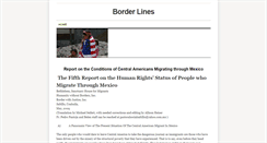 Desktop Screenshot of borderlines.weebly.com