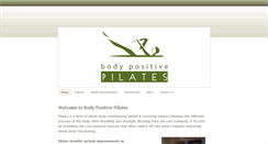 Desktop Screenshot of bodypositivepilates.weebly.com