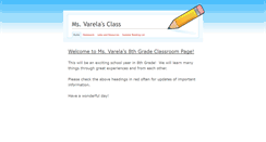 Desktop Screenshot of msvarelasclass.weebly.com