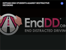 Tablet Screenshot of dothanhighschoolsadd.weebly.com