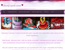 Tablet Screenshot of heavenlycupcakecouture.weebly.com