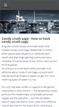 Mobile Screenshot of candycrushsagapro.weebly.com
