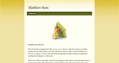 Desktop Screenshot of matthewsura.weebly.com