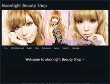 Tablet Screenshot of moonlightbabyangels.weebly.com