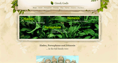 Desktop Screenshot of 3greekgods.weebly.com