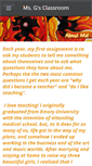 Mobile Screenshot of msgsclassroom.weebly.com