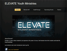 Tablet Screenshot of elevateuprising.weebly.com