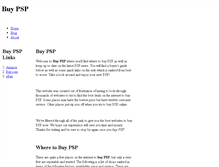 Tablet Screenshot of buypsp.weebly.com