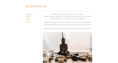 Desktop Screenshot of beautyandharmony.weebly.com
