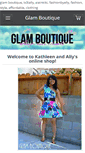Mobile Screenshot of glamboutique.weebly.com