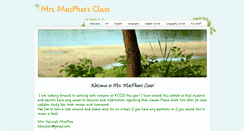 Desktop Screenshot of mrsmacpheesclass.weebly.com