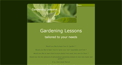 Desktop Screenshot of gardeninglessons.weebly.com