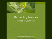 Tablet Screenshot of gardeninglessons.weebly.com