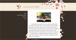 Desktop Screenshot of pickyreaders.weebly.com