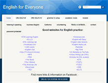 Tablet Screenshot of englishforme.weebly.com