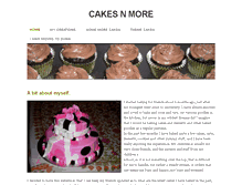 Tablet Screenshot of cakesnmore.weebly.com