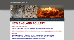 Desktop Screenshot of newenglandpoultry.weebly.com