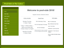 Tablet Screenshot of lakespool.weebly.com