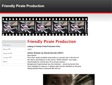 Tablet Screenshot of friendlypirateproduction.weebly.com