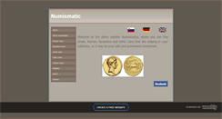 Desktop Screenshot of numismatic.weebly.com