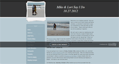 Desktop Screenshot of mikeandlorigetmarried.weebly.com