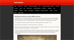 Desktop Screenshot of healamerica.weebly.com