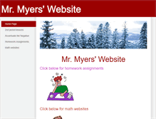 Tablet Screenshot of mrmyerswebsite.weebly.com