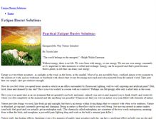 Tablet Screenshot of fatiguebustersolutions.weebly.com