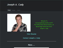 Tablet Screenshot of josephcady.weebly.com