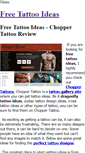 Mobile Screenshot of free-tattoo-ideas.weebly.com