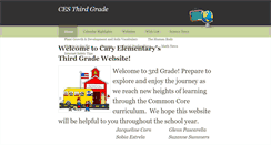 Desktop Screenshot of cesthirdgrade.weebly.com