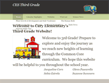 Tablet Screenshot of cesthirdgrade.weebly.com