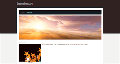 Desktop Screenshot of daniellesart.weebly.com
